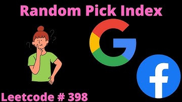 RANDOM PICK INDEX | LEETCODE # 398 | PYTHON RESERVOIR SAMPLING