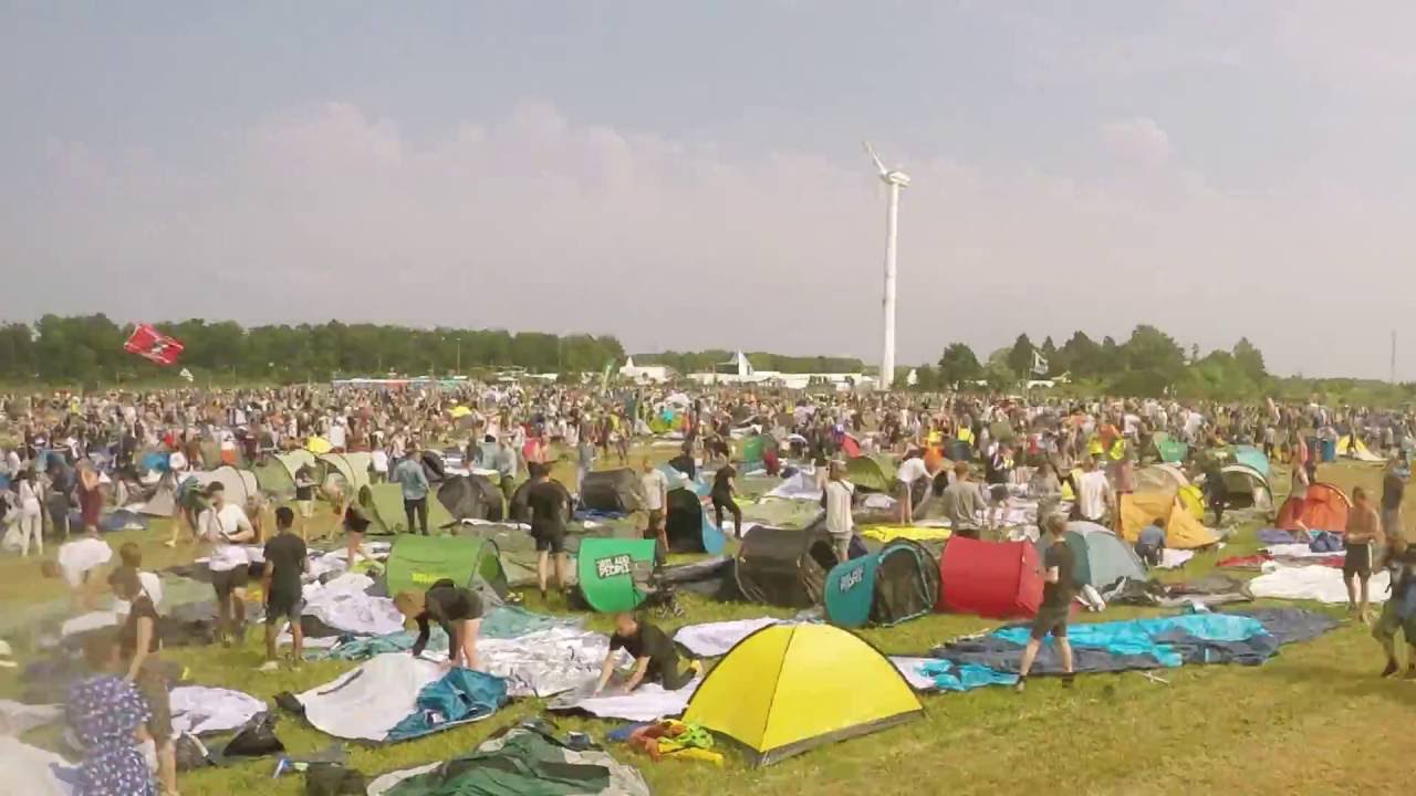 Opening of Roskilde Festival 2016 (Time Lapse)