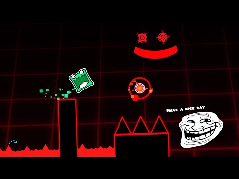The Challenge but Trolled | Geometry dash 2.11