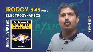 IE Irodov 3.43 (Part 3) | Electric field due to ring | Lalit joshi sir