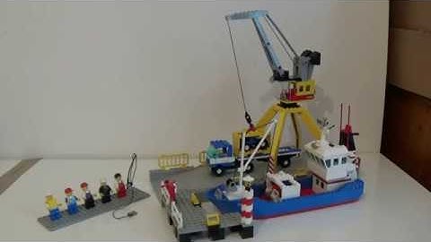 Vintage Lego 6541 Intercoastal Seaport From 1991...Review!