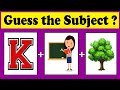 Guess the Subject quiz | Brain game | Riddles with answers | Puzzle game | Timepass Colony