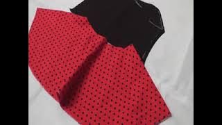 KIDS COTTON PRINCESS CUT FROCK CUTTING AND STITCHING PART-1