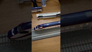E3系2000番台山形新幹線に室内灯クリア（電球色）をつけてみた　#nゲージ