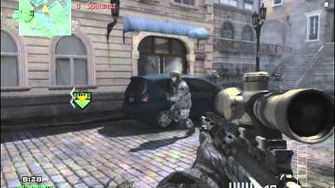 MW3 5 MAN KILL FEED WITH MSR!!!!