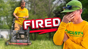 I FIRED EVERYONE... I