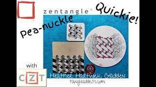 Pea-nuckle | Zentangle® Quickie