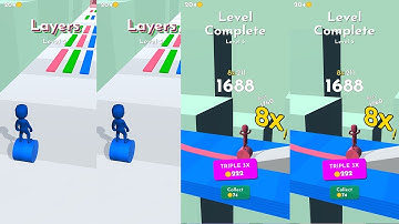 Layers Roll (level-5) Android gameplay video