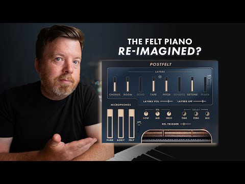 Is the felt piano dead? {Introducing PostFelt}