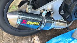 Pcx125 Jf56 アリエクで購入した中華マフラー