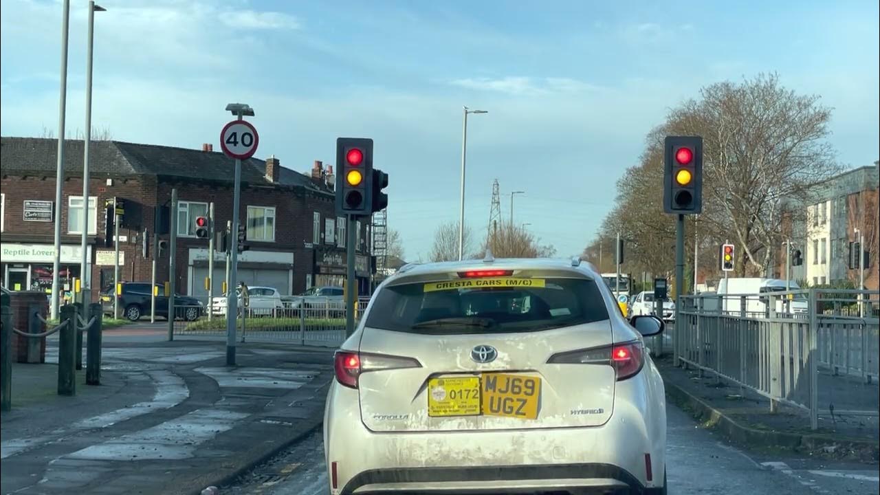 25 Chadderton real test route Broadway/Poplar street/Morrison side