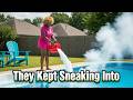 They Kept Sneaking Into Her Pool — Until She Made Them Regret It