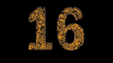 Learn Number 16 on 3d Color Balls | Sparta Square Halftone Effects (sponsored by preview2effects)