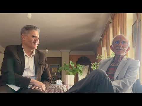 دیدار با استاد غلامحسین امیرخانی در منزل ایشان