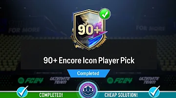 90+ Encore Icon Player Pick Opened! - Cheap Solution & SBC Tips - FC 24