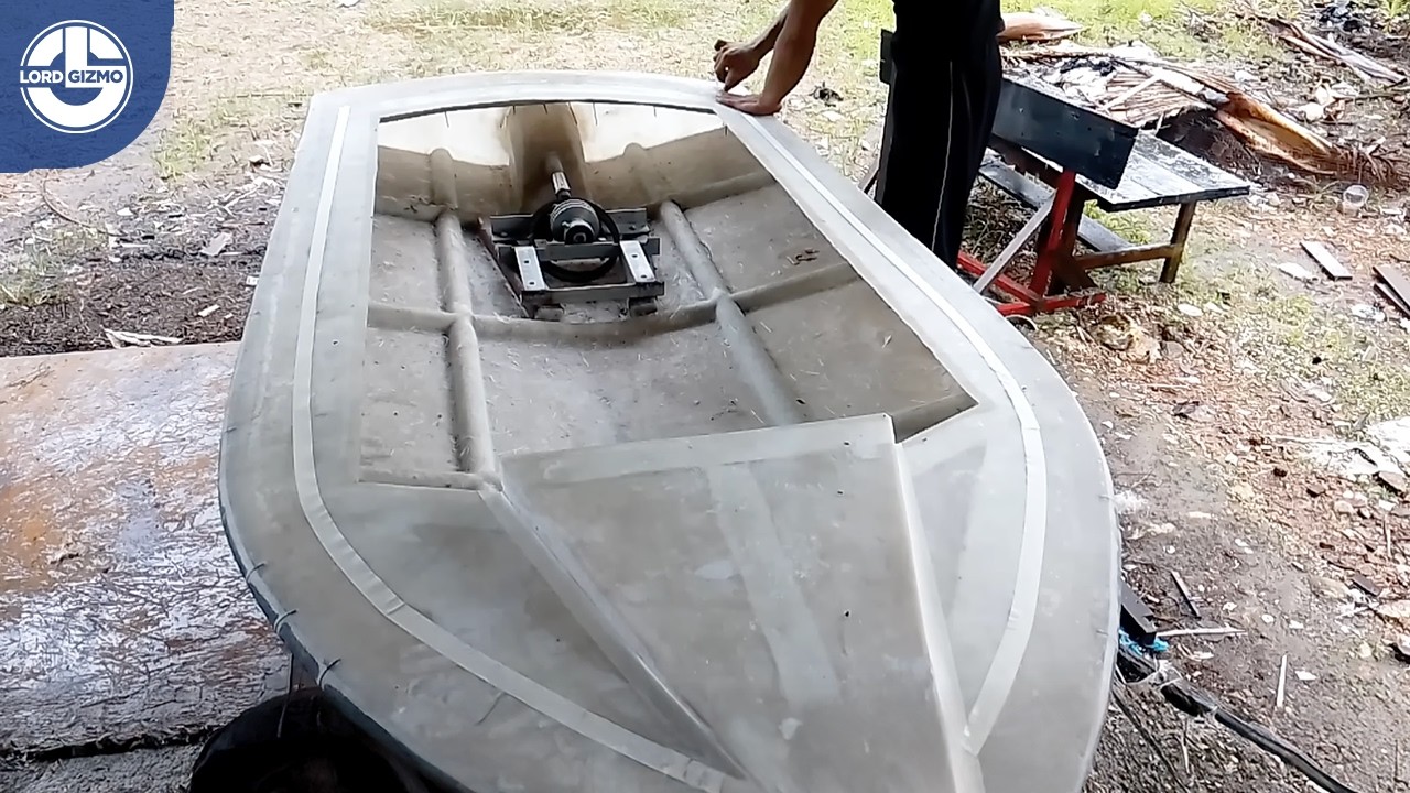 Man Builds a WATER JET Boat from Fiberglass | Full DIY Build and Test!
