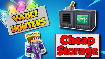 Cheap Easy Storage System 📦 Vault Hunters Tips and Tricks