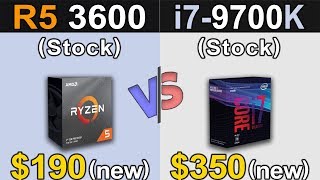 Ryzen 5 3600 Vs. i7-9700K | 1080p and 1440p Gaming Benchmarks