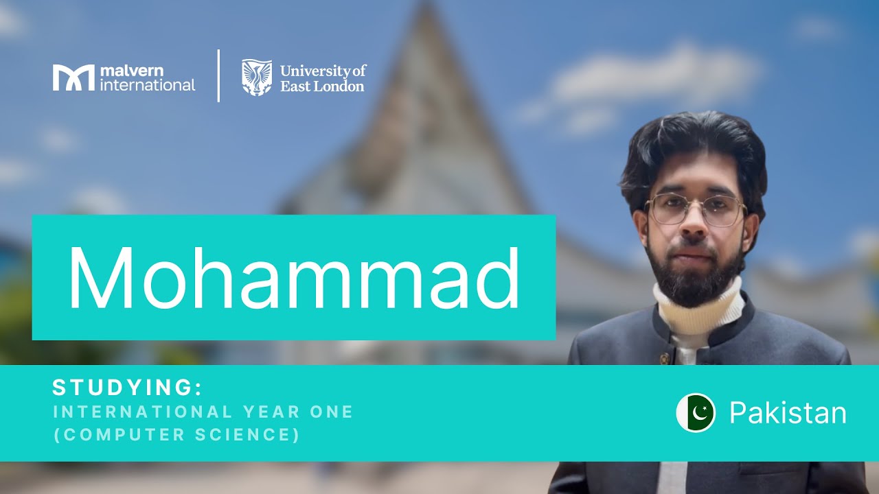 UEL ISC Student Story IYO Computer Science: Mohammad