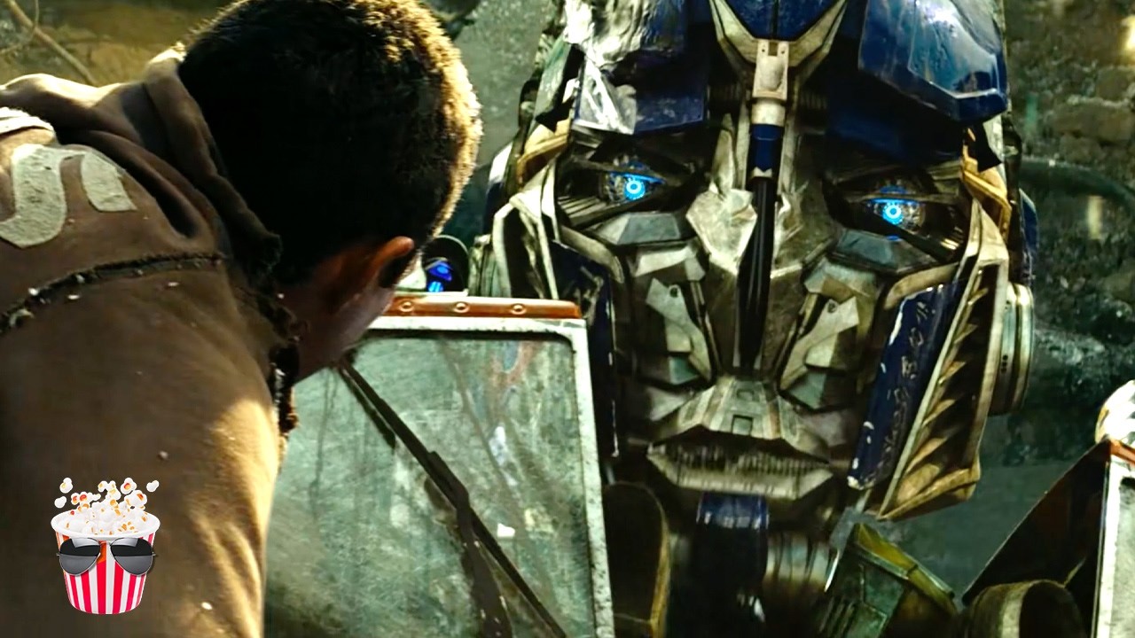 ⁣Optimus Prime and Sam Battle Megatron | Transformers