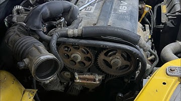 How to replace timing belt on 2004 Chevrolet Aveo