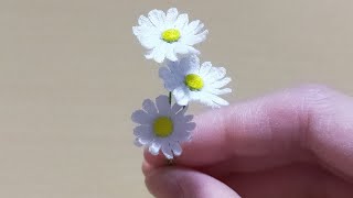 マーガレットを編みました。