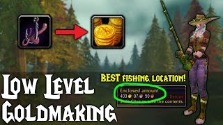 Low Level D Making With Fishing - Clic Wow - Deviate Fishing - Low Level D Farming Guide