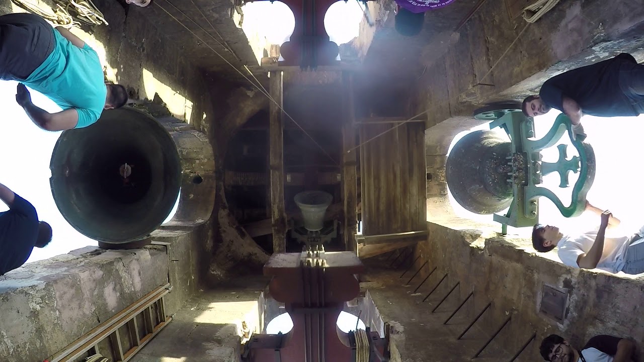 Volteo general de campanas Parroquia Sant Joan del Mercat de Valencia 2