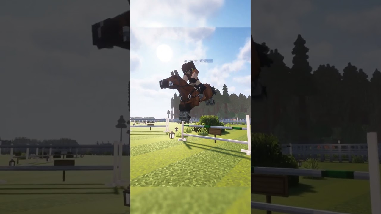 ♡ Show Jumping In Minecraft ♡ 