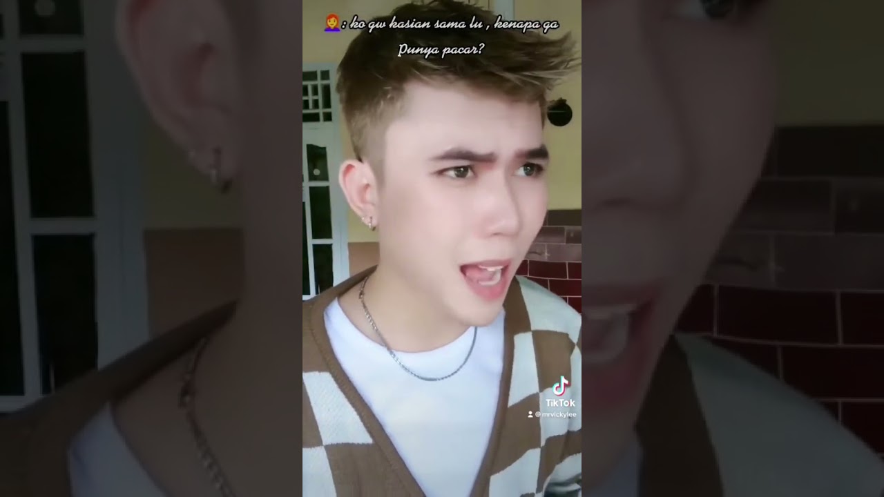 Kalo ngomong jangan sembarangan mba - tiktok viral Mr vicky lee  