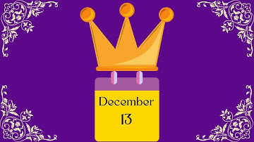 Dec 13 The Jesse Tree: King David