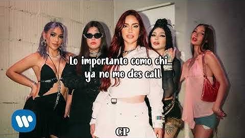 Kim Loaiza Ft  Bellakath x Fariana x Yami Safdie x Ptazeta - 5 BABYS (LETRA)