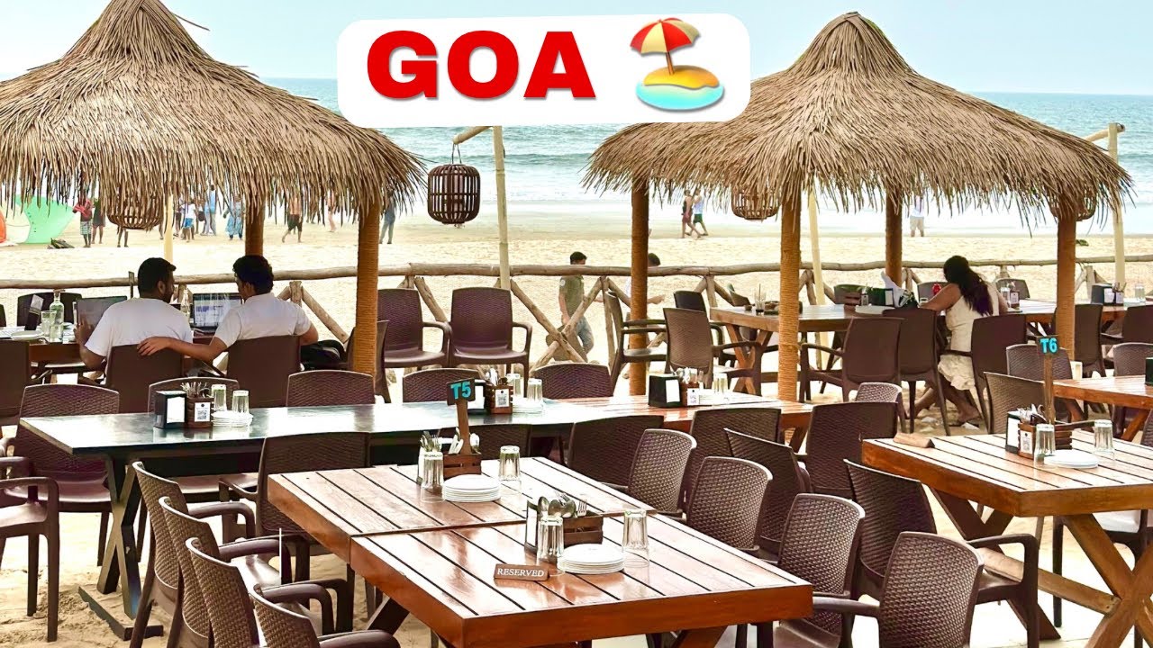 Benaulim Beach 🏖️ | Food and Drinks prices🍻| South Goa🌴|