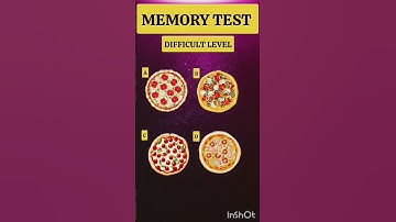 MEMORY TEST - Let