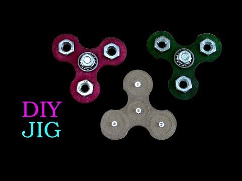 DIY JIG - The fastest way to make a Fidget-Spinner?