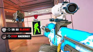 30 Minutes of My Teammates Hackusating Me...