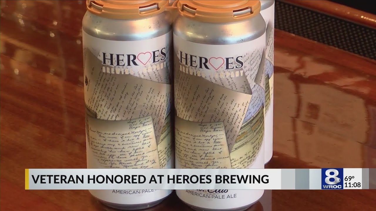 Heroes Brewing Company selling beer in honor of lieutenant