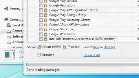 CPU acceleration status HAX kernel module is not installed