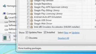 CPU acceleration status HAX kernel module is not installed