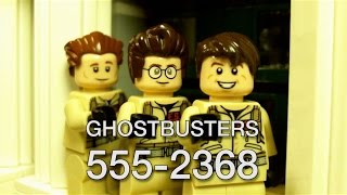 Ghostbusters 30th Anniversary Tribute (Lego stop-motion animation brickfilm)