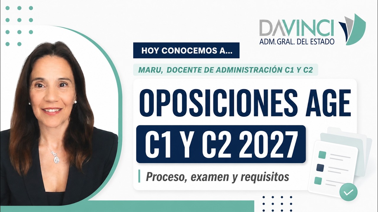 Maru, docente del bloque específico del curso de Administrativo del Estado