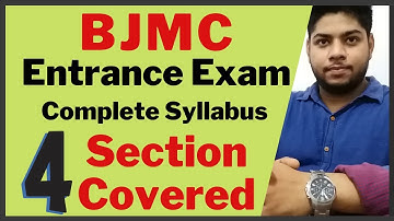 BJMC Entrance Exam Complete Syllabus|Exam pattern Course details Marking scheme|Rahul Chandrawal