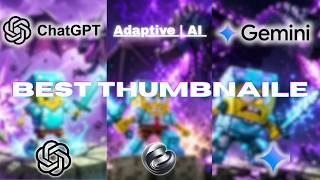 I Tested 3 AI Tools to Create the PERFECT Thumbnail