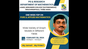 A One Week Faculty Development Programme on Pure and Applied Mathematics, (08-02-2024)