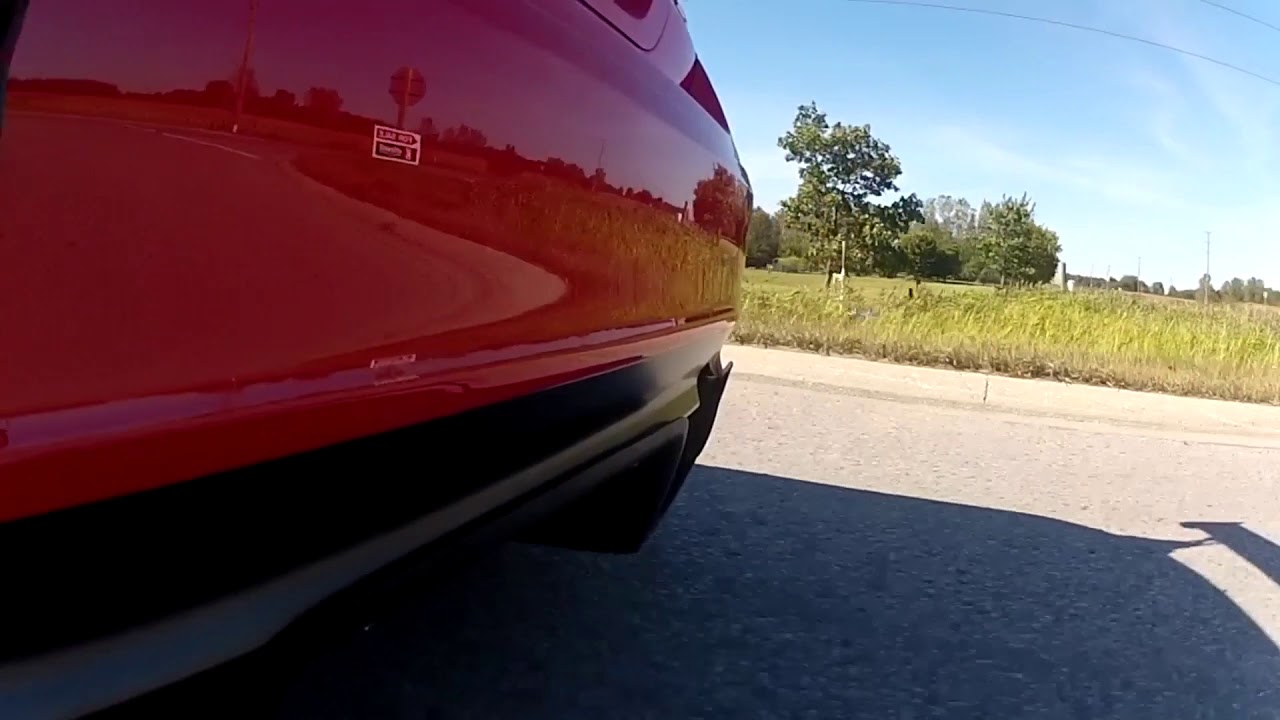 2008 Honda Civic Si - Exhaust Sound Clip 2 - YouTube