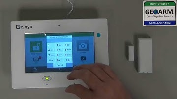 Qolsys IQ Wireless Panel  : DIY how to Delete the QS-1100-P01 Door/Window Contact