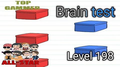 Brain Test All-Star: IQ Boost level 198 gameplay walkthrough Solution