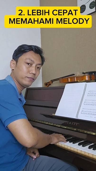 Alasan mengapa orang yang bisa bermain piano akan lebih cepat memahami ketika ingin belajar biola✨