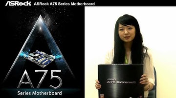 ASRock A75 Series Motherboard