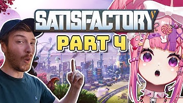 Ironmouse Plays Satisfactory With Connor (Part 4)